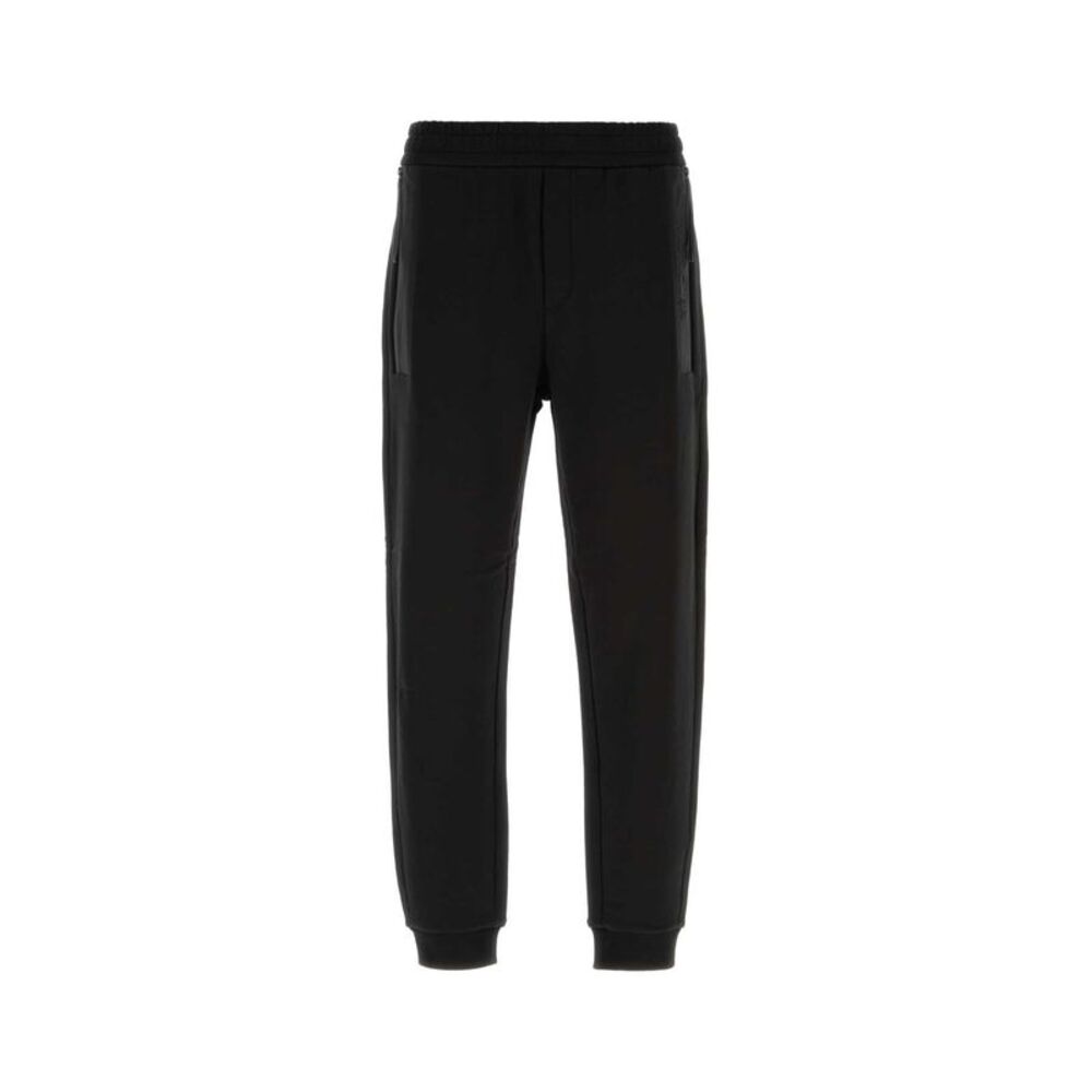 Moncler Men Black Cotton Joggers